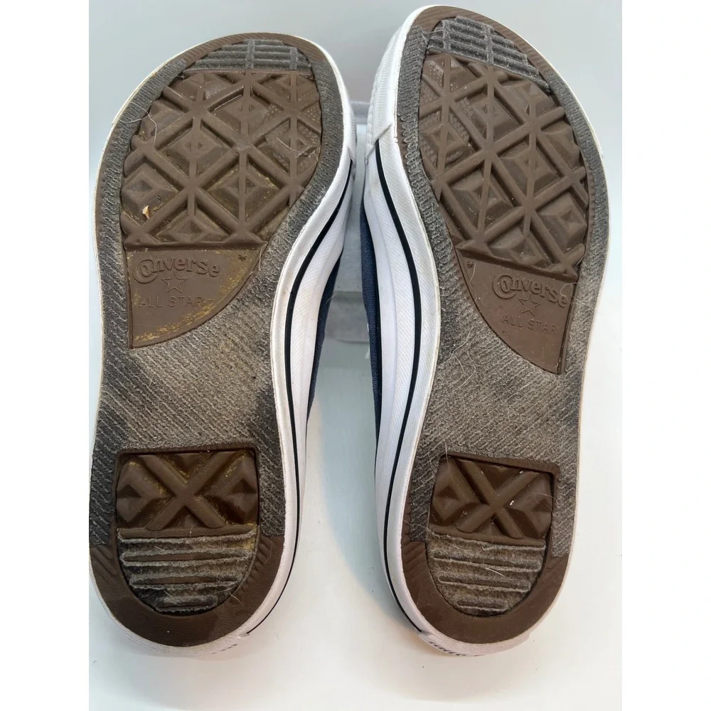 Converse Chuck Taylor Low Navy Blue Sneakers | Womens Size 8 - Picture 6 of 7